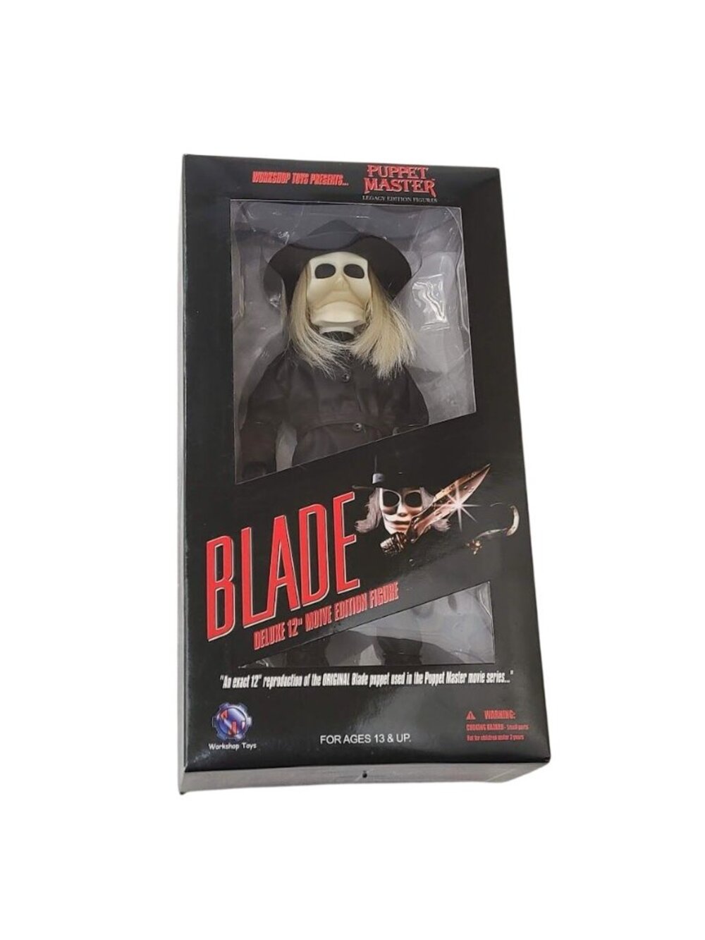 Puppet Master Blade 12 Inch Movie Edition Figure Workshop Toys 2003 New Sealed